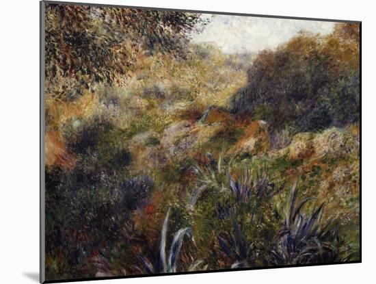 Algerian Landscape, 1881-Pierre-Auguste Renoir-Mounted Giclee Print