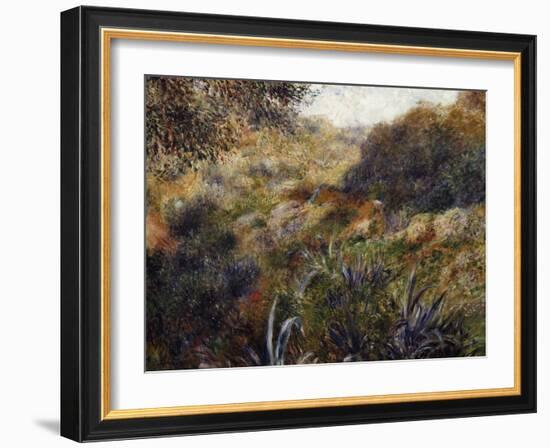 Algerian Landscape, 1881-Pierre-Auguste Renoir-Framed Giclee Print