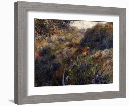 Algerian Landscape, c.1881-Pierre-Auguste Renoir-Framed Giclee Print