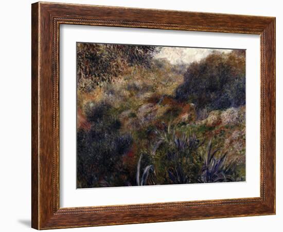Algerian Landscape, c.1881-Pierre-Auguste Renoir-Framed Giclee Print
