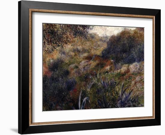 Algerian Landscape, c.1881-Pierre-Auguste Renoir-Framed Giclee Print