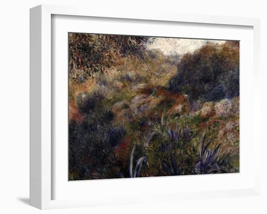 Algerian Landscape, c.1881-Pierre-Auguste Renoir-Framed Giclee Print