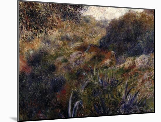 Algerian Landscape, c.1881-Pierre-Auguste Renoir-Mounted Giclee Print