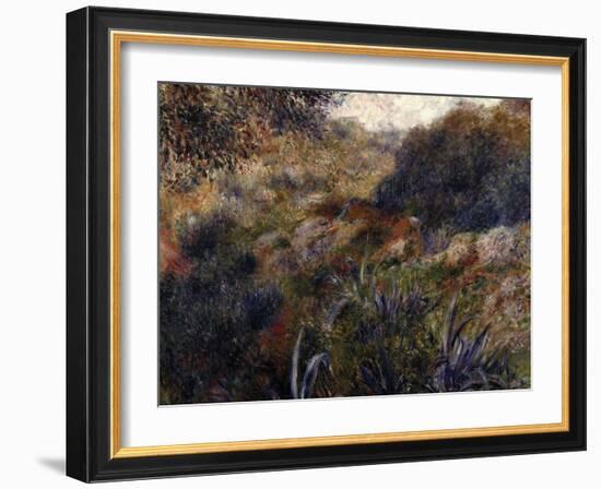 Algerian Landscape, c.1881-Pierre-Auguste Renoir-Framed Giclee Print