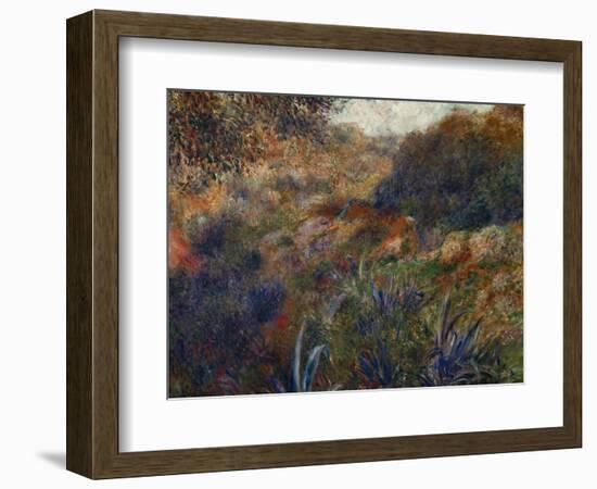 Algerian Landscape, the Gorge of the Femme Sauvage, 1881-Pierre-Auguste Renoir-Framed Giclee Print