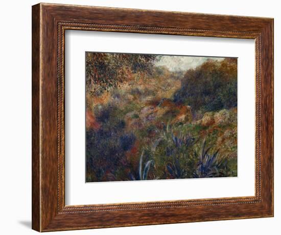 Algerian Landscape, the Gorge of the Femme Sauvage, 1881-Pierre-Auguste Renoir-Framed Giclee Print