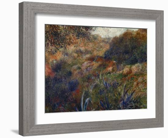 Algerian Landscape, the Gorge of the Femme Sauvage, 1881-Pierre-Auguste Renoir-Framed Giclee Print