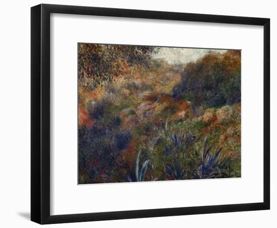 Algerian Landscape, the Gorge of the Femme Sauvage, 1881-Pierre-Auguste Renoir-Framed Giclee Print