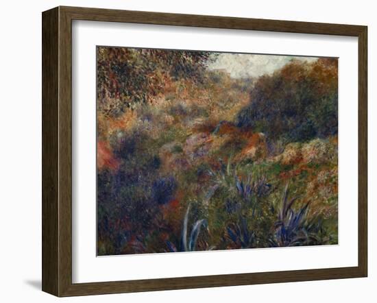 Algerian Landscape, the Gorge of the Femme Sauvage, 1881-Pierre-Auguste Renoir-Framed Giclee Print