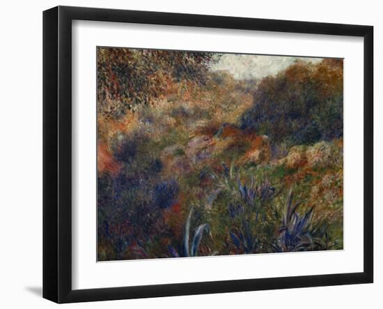 Algerian Landscape, the Gorge of the Femme Sauvage, 1881-Pierre-Auguste Renoir-Framed Giclee Print