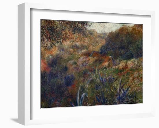 Algerian Landscape, the Gorge of the Femme Sauvage, 1881-Pierre-Auguste Renoir-Framed Giclee Print