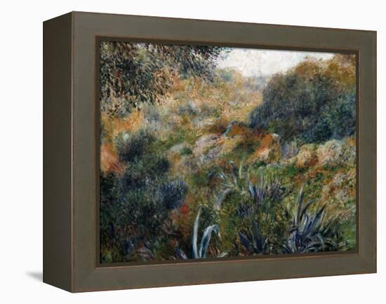 Algerian Landscape: the Ravine De La Femme Savage-Pierre-Auguste Renoir-Framed Stretched Canvas