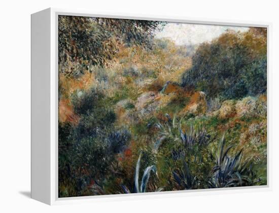 Algerian Landscape: the Ravine De La Femme Savage-Pierre-Auguste Renoir-Framed Stretched Canvas