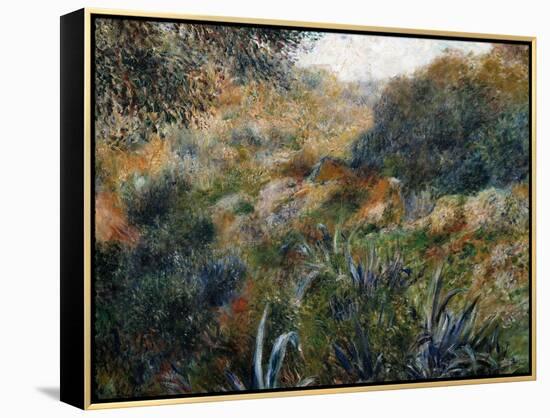 Algerian Landscape: the Ravine De La Femme Savage-Pierre-Auguste Renoir-Framed Stretched Canvas