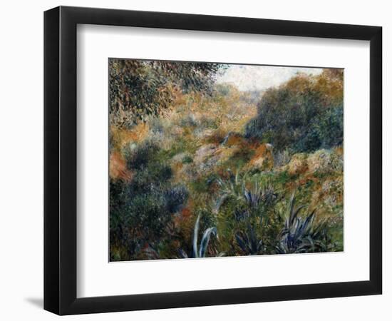 Algerian Landscape: the Ravine De La Femme Savage-Pierre-Auguste Renoir-Framed Premium Giclee Print