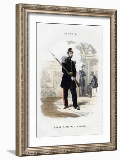 Algerian National Guard; French Army in Algeria-Dumont-Framed Giclee Print