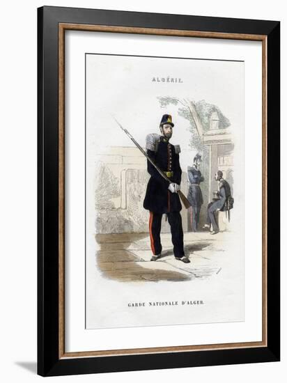 Algerian National Guard; French Army in Algeria-Dumont-Framed Giclee Print