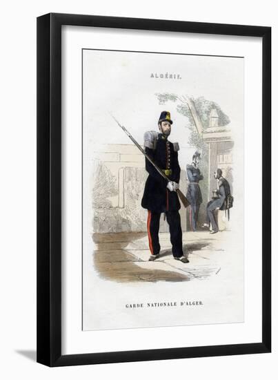 Algerian National Guard; French Army in Algeria-Dumont-Framed Giclee Print