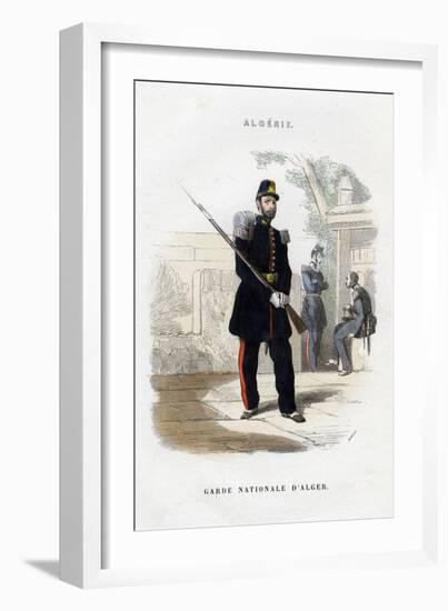 Algerian National Guard; French Army in Algeria-Dumont-Framed Giclee Print