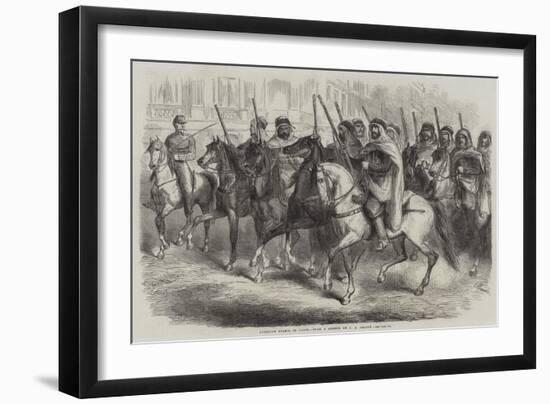 Algerian Spahis in Paris-Jean Adolphe Beauce-Framed Giclee Print