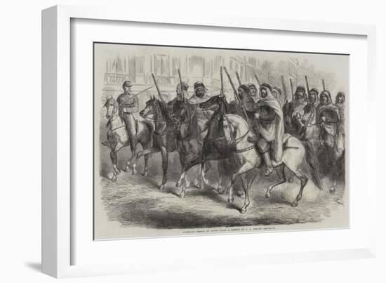 Algerian Spahis in Paris-Jean Adolphe Beauce-Framed Giclee Print