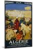 Algerie Poster-Leon Cauvy-Mounted Giclee Print