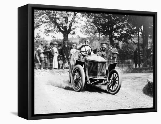 Algernon Guinness Driving a Minerva in the Circuit Des Ardennes, 1907-null-Framed Premier Image Canvas