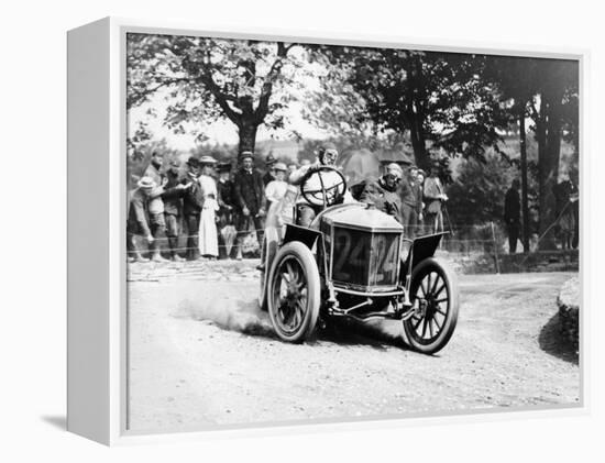Algernon Guinness Driving a Minerva in the Circuit Des Ardennes, 1907-null-Framed Premier Image Canvas