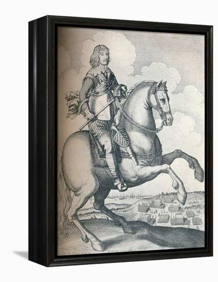 'Algernon Percy, 10th Earl of Northumberland', 1640-Wenceslaus Hollar-Framed Premier Image Canvas