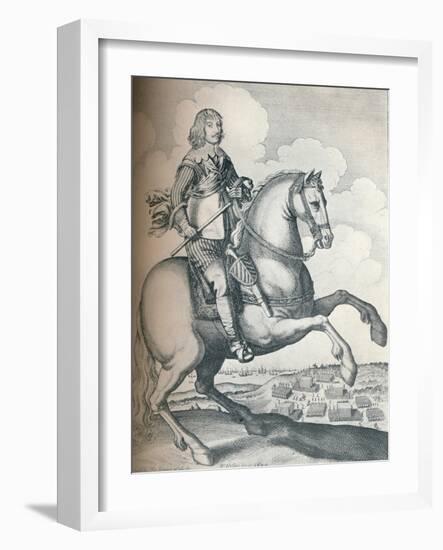 'Algernon Percy, 10th Earl of Northumberland', 1640-Wenceslaus Hollar-Framed Giclee Print