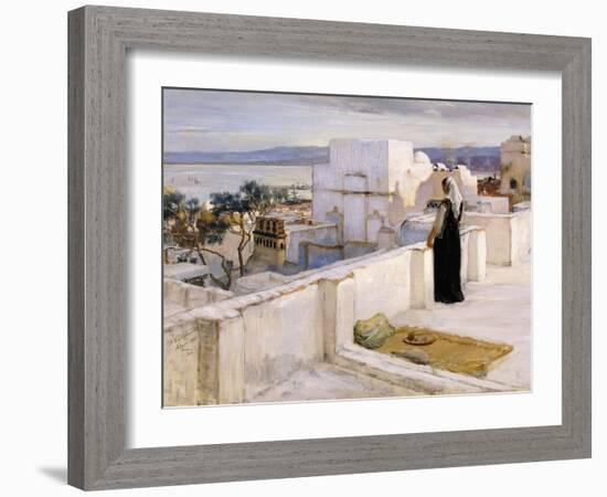 Algiers, 1886-Frederick Arthur Bridgman-Framed Giclee Print