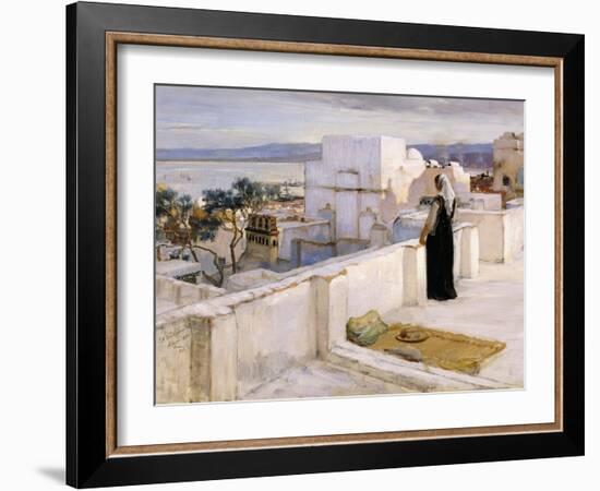 Algiers, 1886-Frederick Arthur Bridgman-Framed Giclee Print