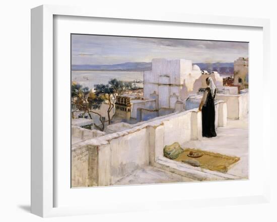 Algiers, 1886-Frederick Arthur Bridgman-Framed Giclee Print