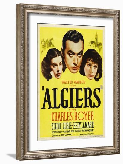 Algiers, 1938-null-Framed Art Print