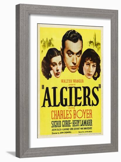 Algiers, 1938-null-Framed Art Print