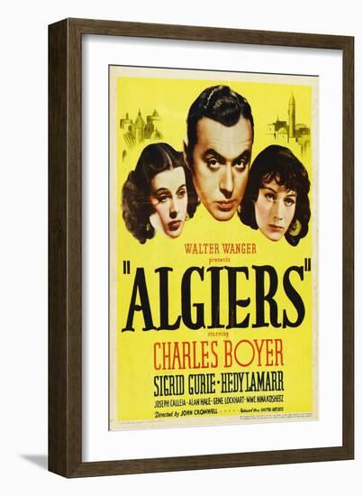 Algiers, 1938-null-Framed Art Print