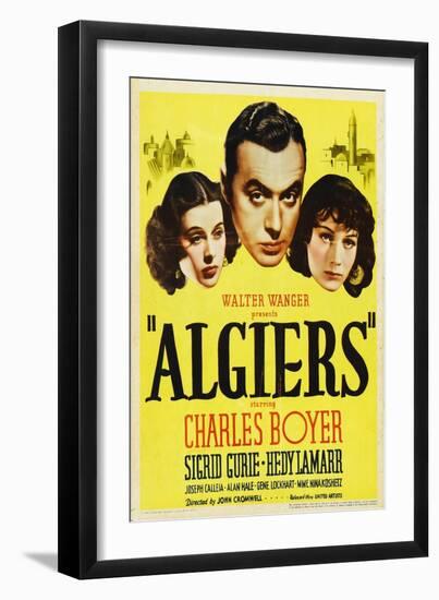 Algiers, 1938-null-Framed Art Print