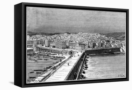 Algiers, Algeria, C1890-Armand Kohl-Framed Premier Image Canvas