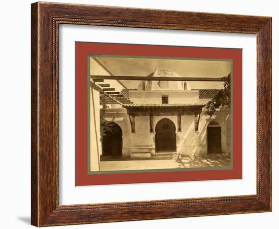 Algiers, Arab Court-Etienne & Louis Antonin Neurdein-Framed Giclee Print