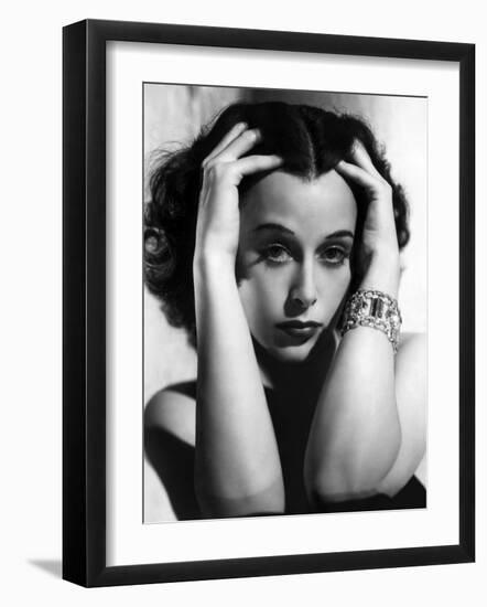 Algiers, Hedy Lamarr, 1938-null-Framed Photo