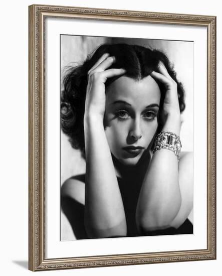 Algiers, Hedy Lamarr, 1938-null-Framed Photo