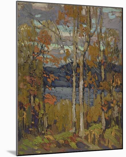 Algonquin, October-Tom Thomson-Mounted Giclee Print