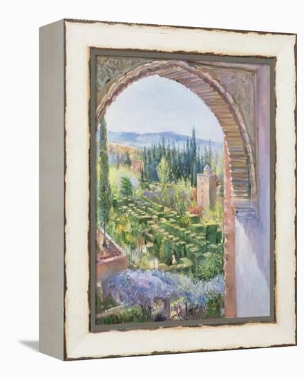 Alhambra Gardens-Timothy Easton-Framed Premier Image Canvas