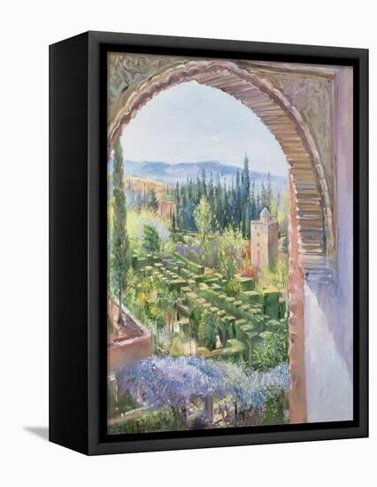 Alhambra Gardens-Timothy Easton-Framed Premier Image Canvas