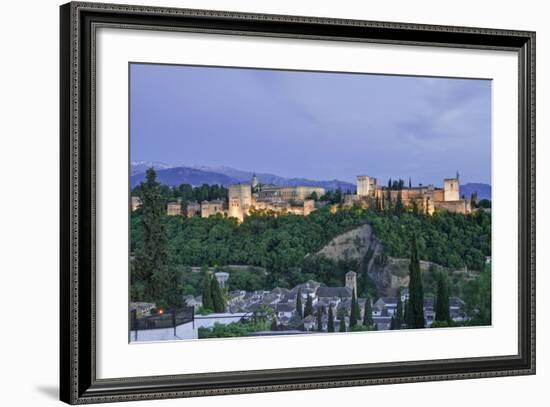 Alhambra, Granada, Andalucia, Spain-Rob Tilley-Framed Photographic Print