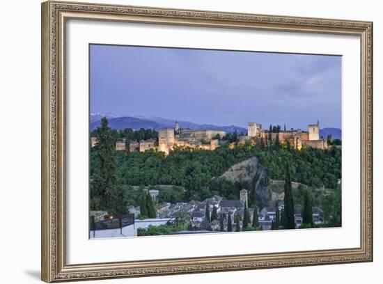 Alhambra, Granada, Andalucia, Spain-Rob Tilley-Framed Photographic Print