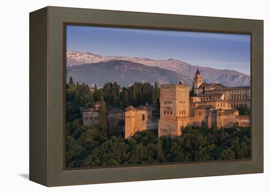 Alhambra, Granada, Province of Granada, Andalucia, Spain-Michael Snell-Framed Premier Image Canvas
