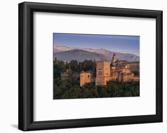 Alhambra, Granada, Province of Granada, Andalucia, Spain-Michael Snell-Framed Photographic Print