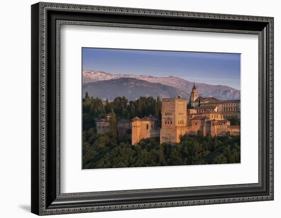 Alhambra, Granada, Province of Granada, Andalucia, Spain-Michael Snell-Framed Photographic Print