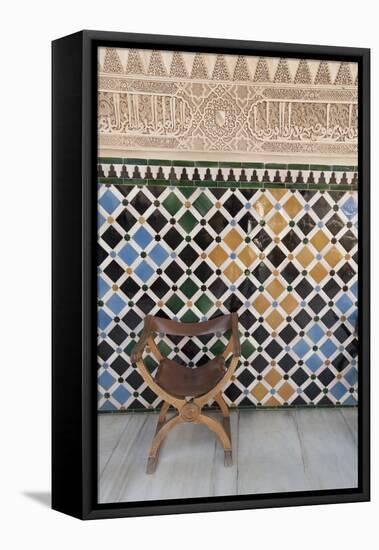 Alhambra, Granada, Province of Granada, Andalusia, Spain-Michael Snell-Framed Premier Image Canvas